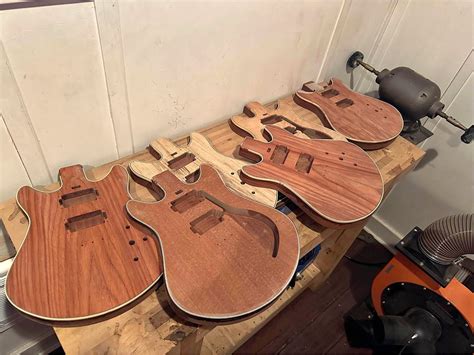 guitar bodies unfinished|More.